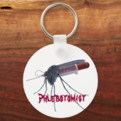 基本的なPhlebotomistキーチェーン キーホルダー (正面)