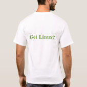 基本的なStitzコンピュータTシャツ Tシャツ (裏面)