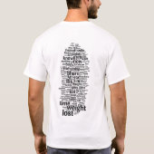 基本的なTシャツ Tシャツ (裏面)