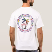 基本的なT w/front及び背部ロゴ Tシャツ (裏面)