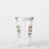 基本的人権を望む少女たち アクリルタンブラー (左)