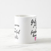 基本的人権を望む少女たち コーヒーマグカップ (中央)