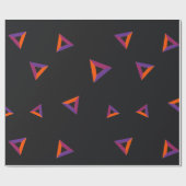 基本的注意トークン暗号通貨コインパターン ラッピングペーパー (フラット)