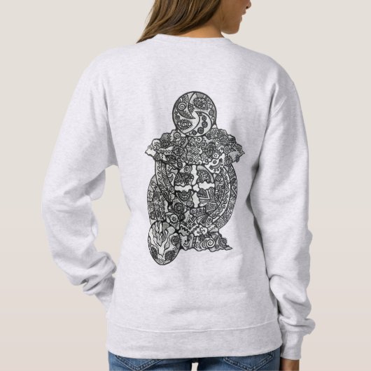 基本着 スウェットシャツ (裏面)