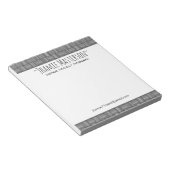 基本織パーソナライズされたり ノートパッド (アングル)