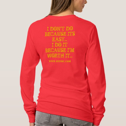 基本訓練のフィットネスの基礎訓練キャンプ Tシャツ (裏面)
