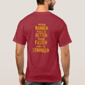 基本訓練のフィットネスの基礎訓練キャンプ Tシャツ (裏面)