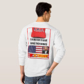 基本長袖トロンプラバーTシャツ Tシャツ (裏面フル)