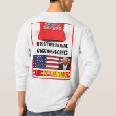 基本長袖トロンプラバーTシャツ Tシャツ (裏面)