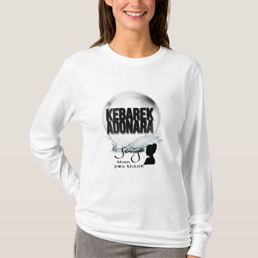 基本長袖Tシャツアドナーラ Tシャツ (正面)