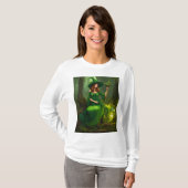 基本長袖Tシャツ（女子） Tシャツ (正面フル)