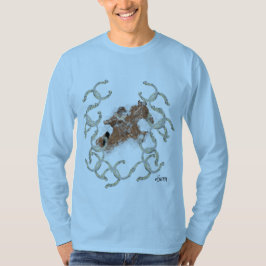 基本長袖Tシャツ：連鎖反応 Tシャツ