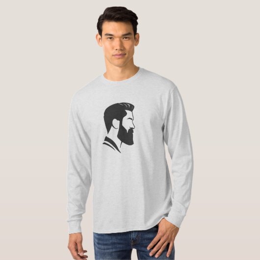 基本長袖Tシャツ Tシャツ (正面フル)