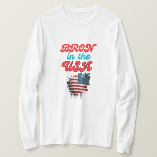 基本長袖Tシャツ Tシャツ (デザイン正面)