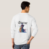 基本長袖Tシャツ Tシャツ (裏面フル)