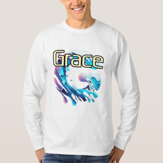 基本長袖Tシャツ Tシャツ (正面)