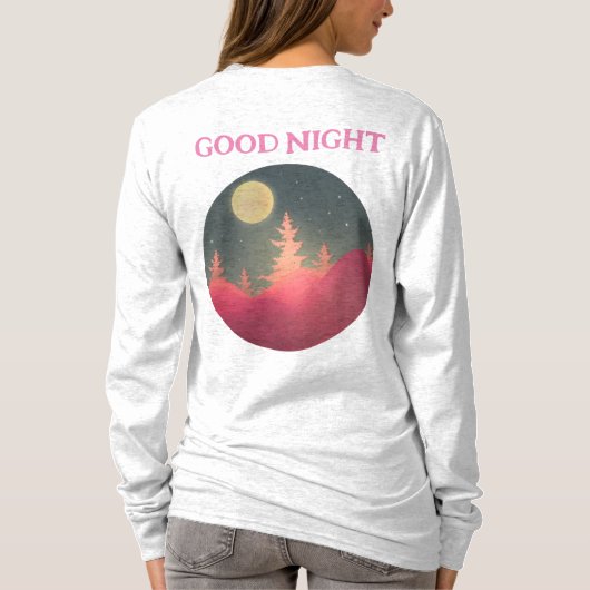 基本長袖Tシャツ Tシャツ (裏面)