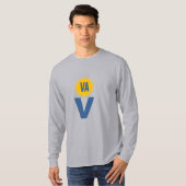 基本長袖TシャツSUN VIRGINIA勝利 Tシャツ (正面フル)
