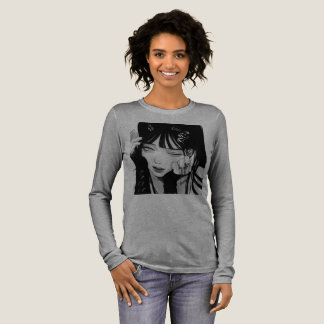 基本長袖T男性へシャツ/女性 トライブレンドTシャツ