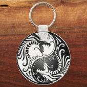 基本陰陽ボタンキーチェーン キーホルダー (正面)