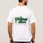 基本高地プレーヤー- Tシャツ (裏面)