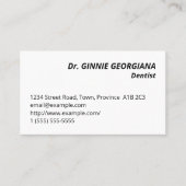 基本、企業のスタイル名刺 名刺 (正面)