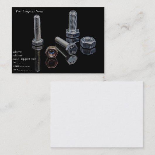 基本 名刺 (正面/裏面)