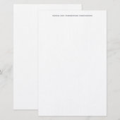 基本::無煙炭::文房具 便箋 (正面/裏面)