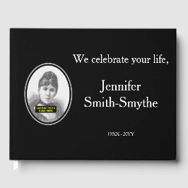 基本・質素の葬儀・メモリアル招待帳 ゲストブック