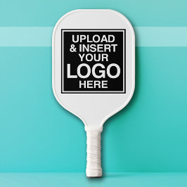 基本Office Businessロゴのみ – 白い背景 ピックルボールラケット