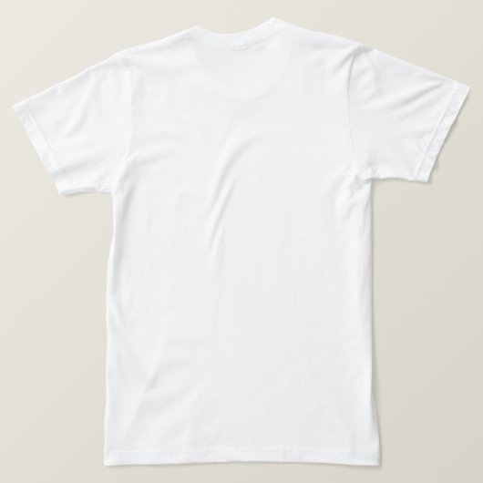 基本T型 Tシャツ (デザイン裏面)