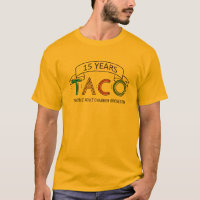 基本TACO Tシャツ、金ゴールド