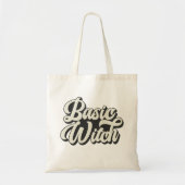 基本Witchレトロスタイルカスタマイズ トートバッグ (正面)