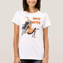 基本Witch Tシャツ、基本Witch付きTシャツ