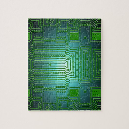 基板導体回路 ジグソーパズル (縦)