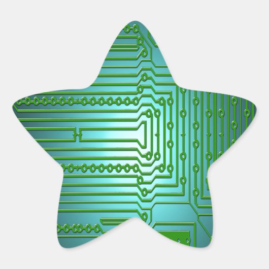 基板導体回路 星シール (正面)