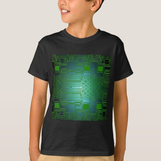 基板導体回路 Tシャツ (正面)