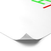 基準の割合 ポスター (角)