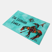 基準線の終点 ドアマット (アングル)