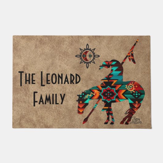 基準線の終点 ドアマット (正面)