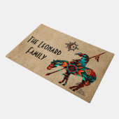 基準線の終点 ドアマット (アングル)