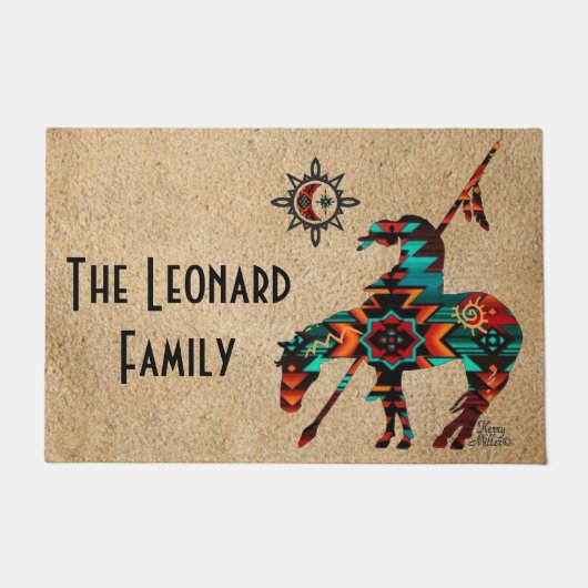 基準線の終点 ドアマット (正面)