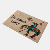 基準線の終点 ドアマット (アングル)