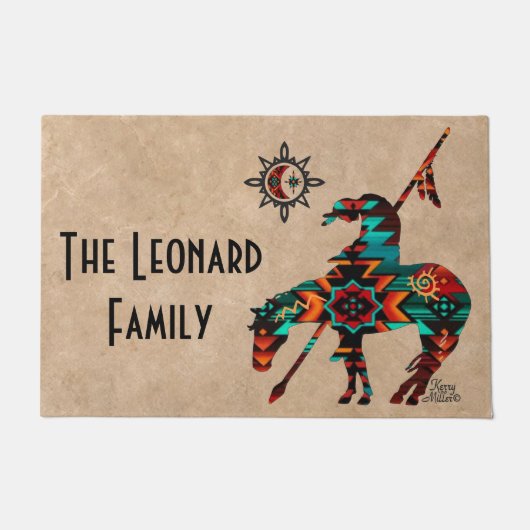 基準線の終点 ドアマット (正面)