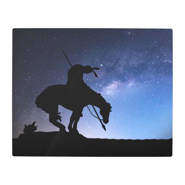 基準線の終点 メタルプリント (正面)