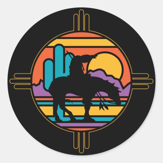 基準線の終点 ラウンドシール (正面)