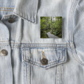 基盤の熱帯雨林を通した道の 缶バッジ (インサイチュ)