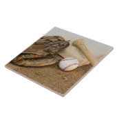 基盤の野球、ミットおよびこうもり タイル (側面)