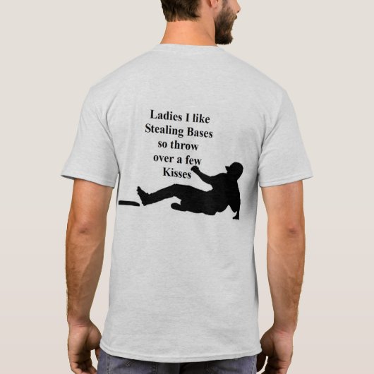 基盤のTシャツの窃盗 Tシャツ (裏面)