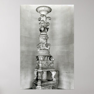 基礎のPiranesi著設計されているCandelabra ポスター